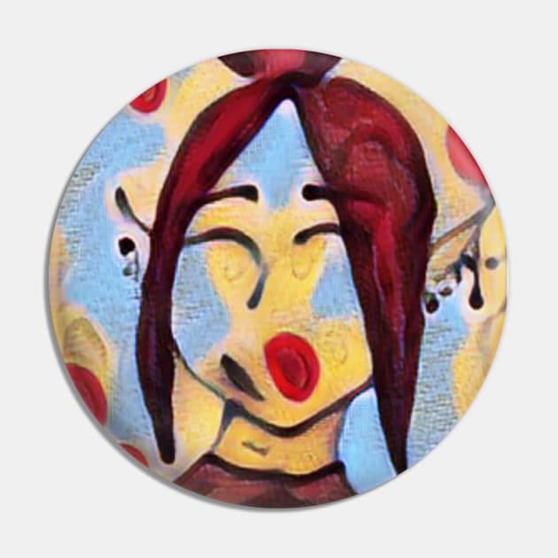 Candy Girl Pin by by Katerina