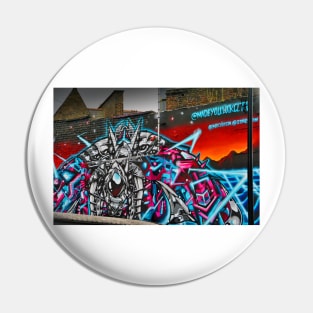 Graffiti Street Art Camden Town London Pin