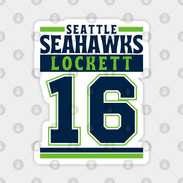 Seattle Seahawks Lockett 16 Edition 3 Magnet by Astronaut.co