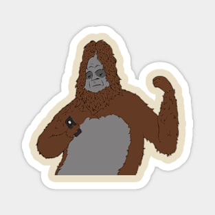 Sassy The Sasquatch Dance Magnet