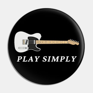 Play Simply T-Style Electric Guitar Pin