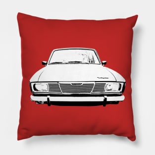 Sunbeam Vogue 1960s British classic car monoblock black/white Pillow