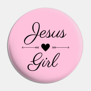 Jesus Girl | Christian Pin