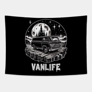 Moonlight Vanlife Tapestry