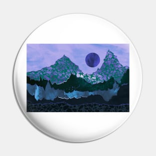 Extravagant purple world Pin