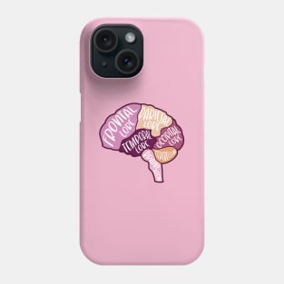 Human brain - anatomy of the brain Phone Case