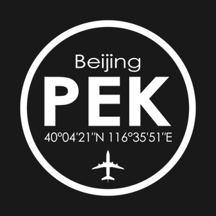 PEK, Beijing Capital International Airport T-Shirt