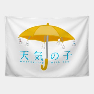 Weathering with you rain doll umbrella japanese english title Tapestry