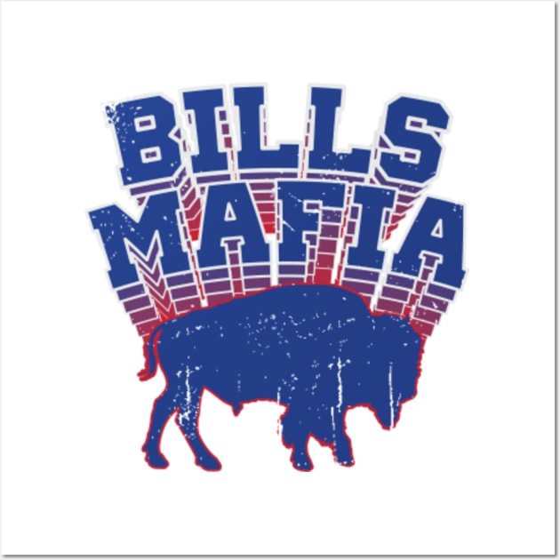 BUFFALO BILLS Sign Vintage style