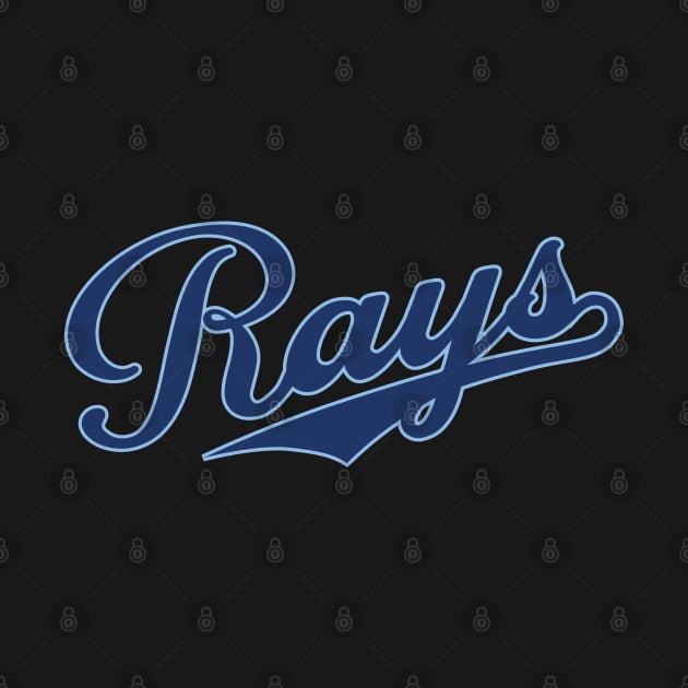 Tampa Bay Rays Script by Buck Tee Originals by Buck Tee