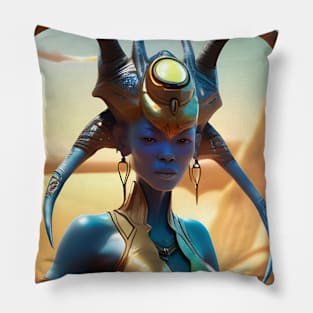 Alien Spider Empress Pillow