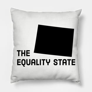 Wyoming - The Equality State Pillow