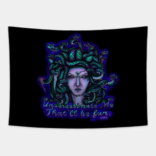 Underestimate Me Tapestry