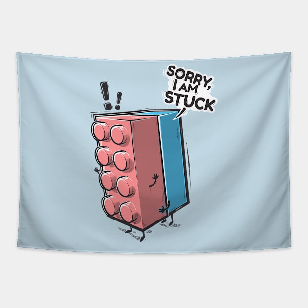 Stuck Tapestry by raxarts