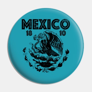 Mexico (distressed) Pin