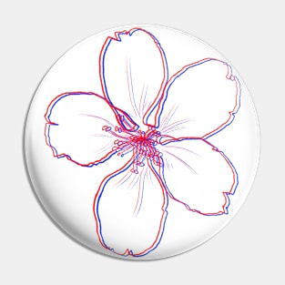 3D Sakura Pin