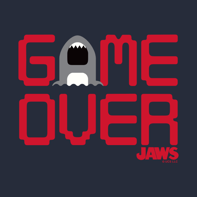 Jaws Game Over Video Game Shark by Steph Calvert Art