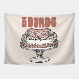 The Byrds •• Retro Style Fan Design Tapestry