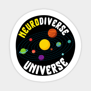 neurodiverse universe Magnet