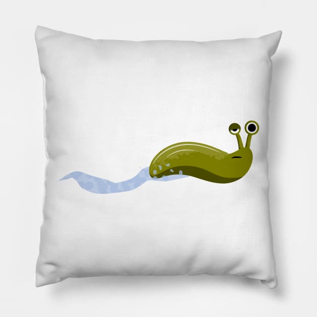 Slimy Sluggy Pillow by meganther0se