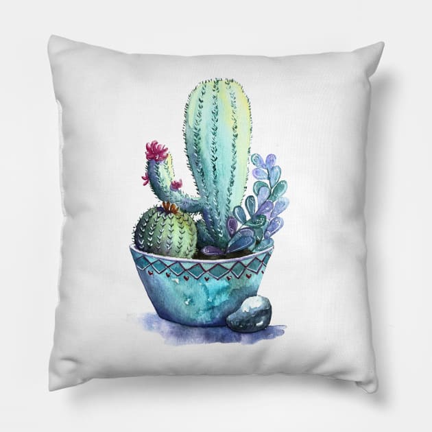 Cactus Pillow by sabrinaeras