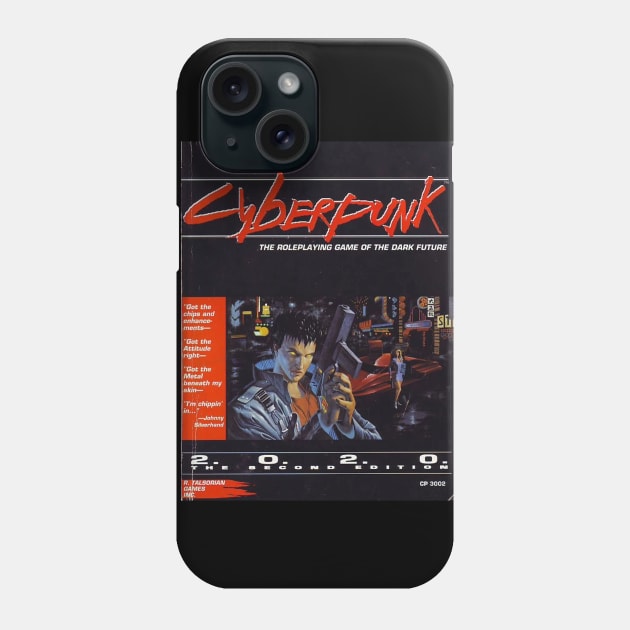 Cyberpunk ad Phone Case by Lukasking Tees