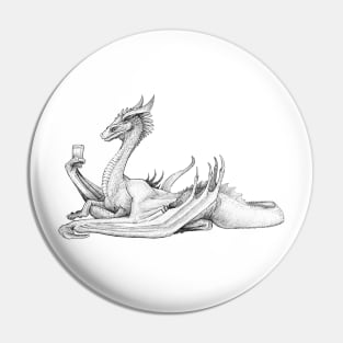 The Drinking Dragon Pin