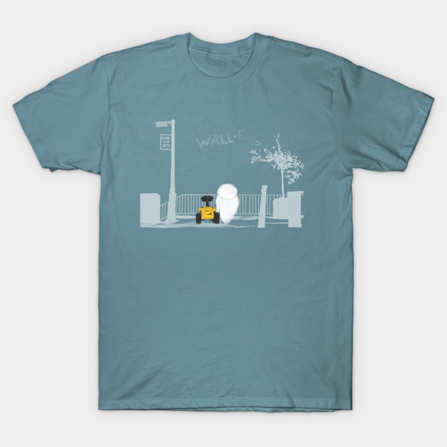 Discover Wall · E - Manhattan love - Wall E And Eve - T-Shirt