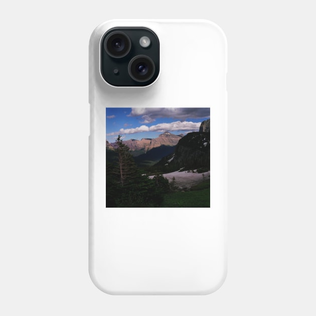 Logan's Pass, Glacier N.P., Montana Phone Case by rodneyj46