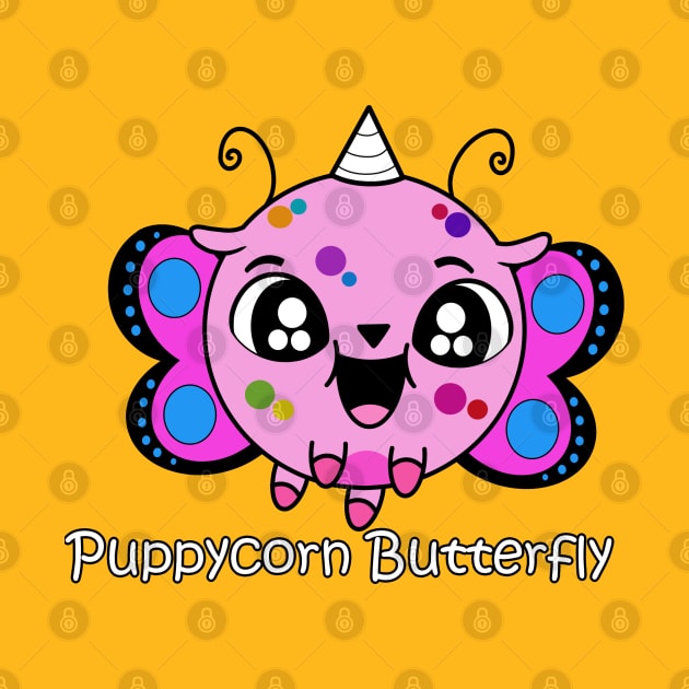 Puppycorn Butterfly by garciajey