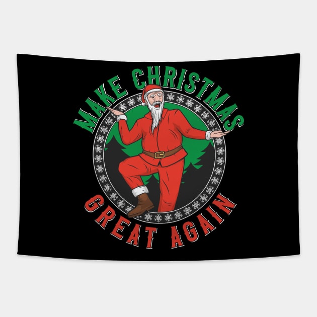 Make Christmas great again Tapestry by Motivashion19