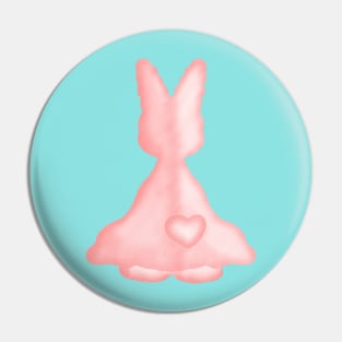 Rabbit easter Pin