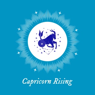 Capricorn Rising Astrology Chart Zodiac Sign Ascendant T-Shirt