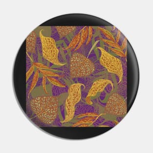 Fantasy Fall Leaves (Purple) Pin