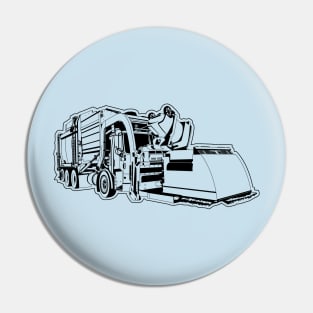 Front Loading Garbage Truck Pin