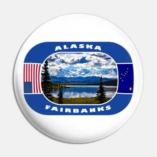 Alaska, Fairbanks City, USA Pin