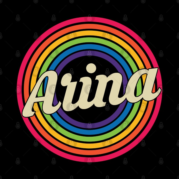 Arina - Retro Rainbow Style by MaydenArt