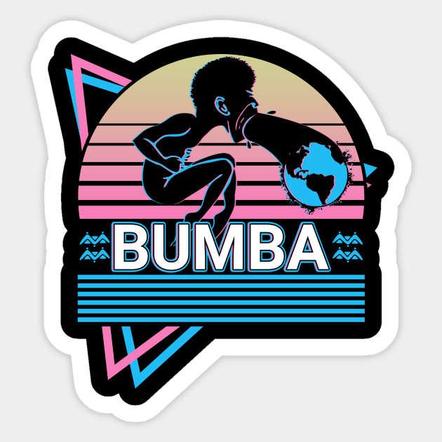 moordenaar wit Zeker Bumba Mbombo African God Ancient African Mythology Retro - Bumba - Sticker  | TeePublic