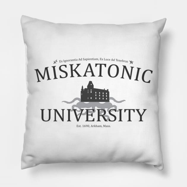 Miskatonic University classic v.w Pillow by Desperado902