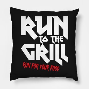 Run to the grill Pillow