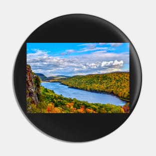 “Autumn at Lake of the Clouds” Pin
