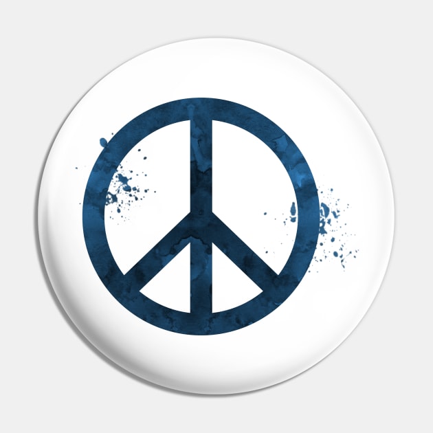 Peace symbol Pin by TheJollyMarten