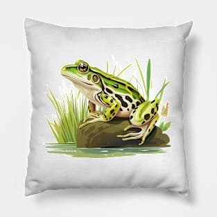 Leopard Frog Pillow