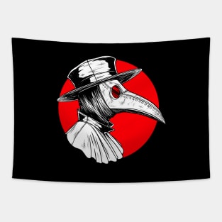 Plague doctor. Party like it's 1347. Tapestry