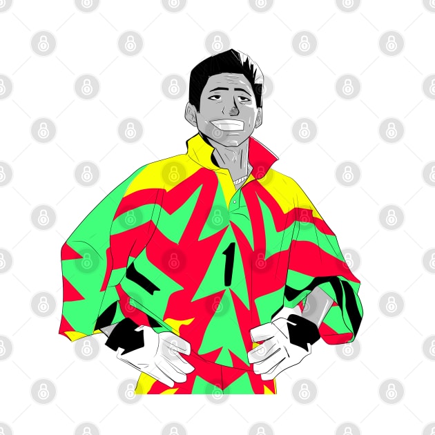 jorge campos the mexican soccer goalkeeper, the immortal by jorge_lebeau