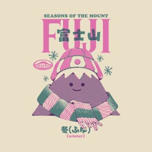 Mont Fuji Seasons - Winter T-Shirt