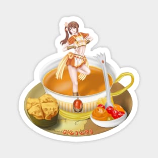 Tsuruno Yui in a Teacup Magnet