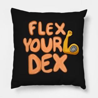 Flex Your Dex 2 Pillow