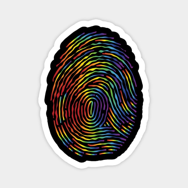 Fingerprint Magnet by Wearable Designs