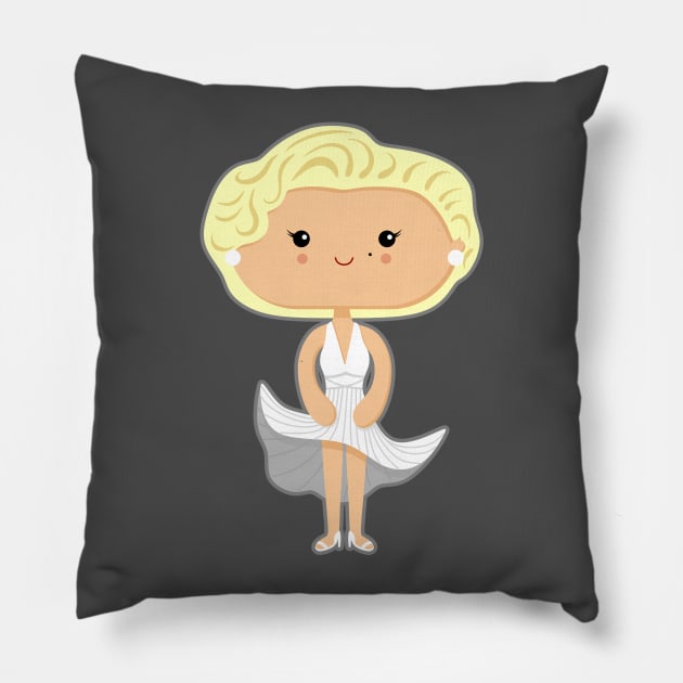 Marilyn Pillow by sombrasblancas